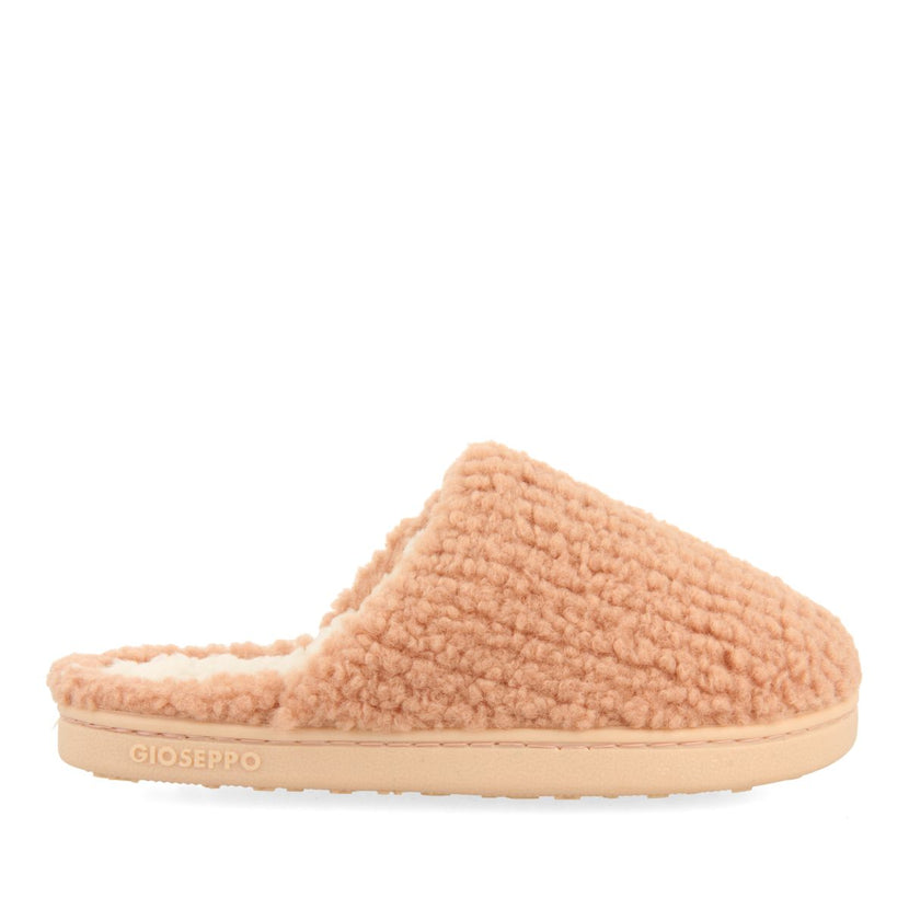Senja children's pink backless slippers