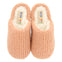 Senja children's pink backless slippers