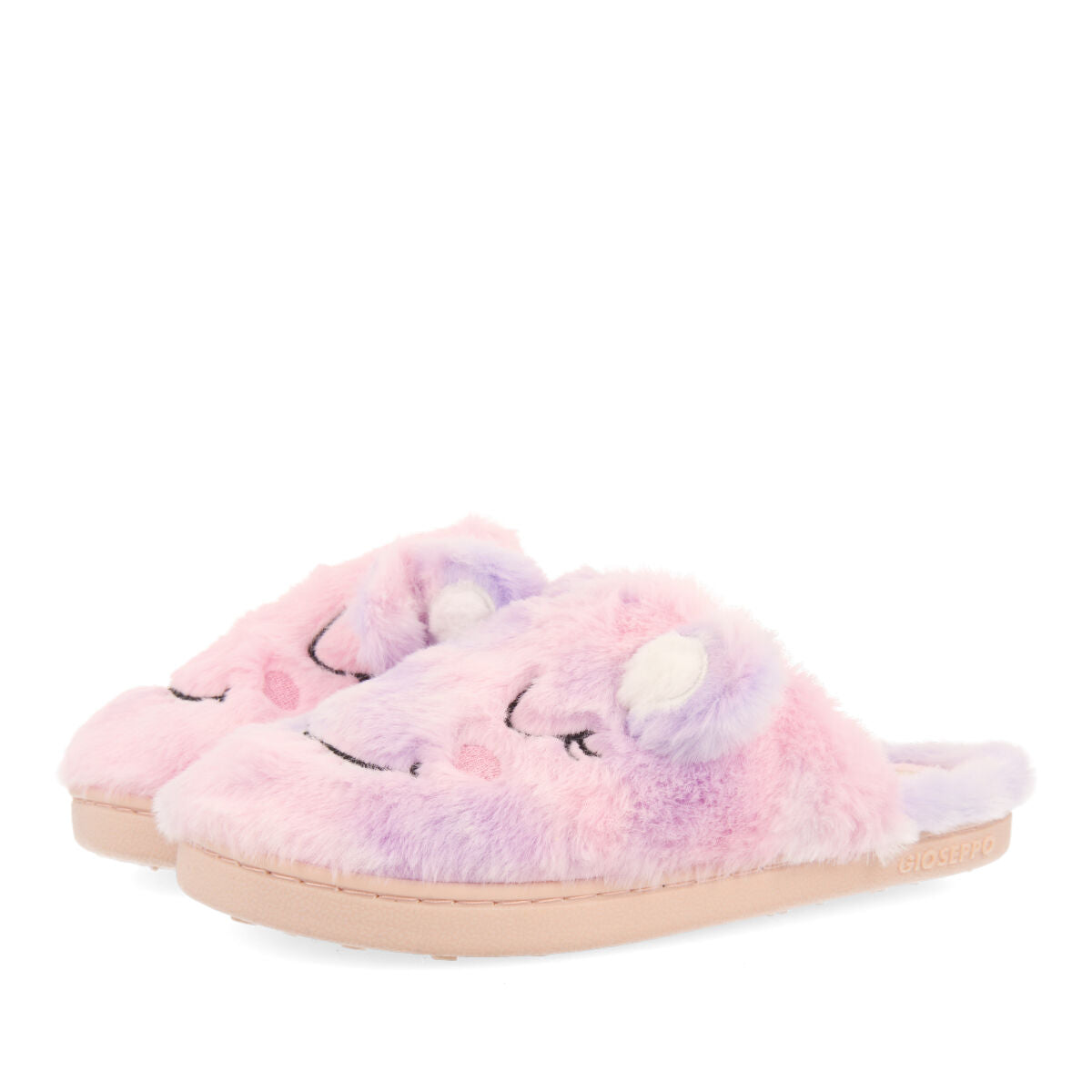 Hamna children's multicoloured slippers with a monster face