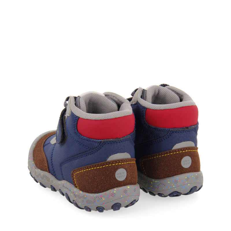 Radmer children's navy blue hiking boot-style sneakers
