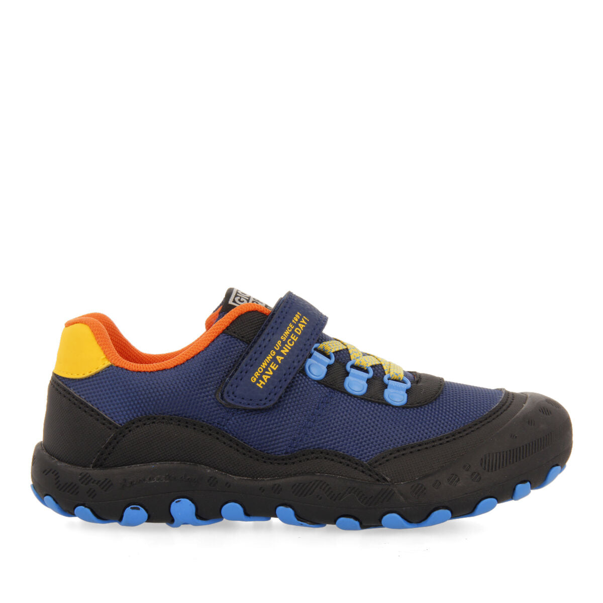 Thurso children's navy blue hiking sneakers