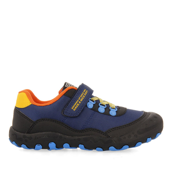 Thurso children's navy blue hiking sneakers