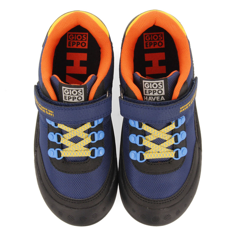 Thurso children's navy blue hiking sneakers