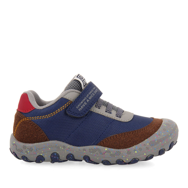 Oslip children's navy blue hiking sneakers