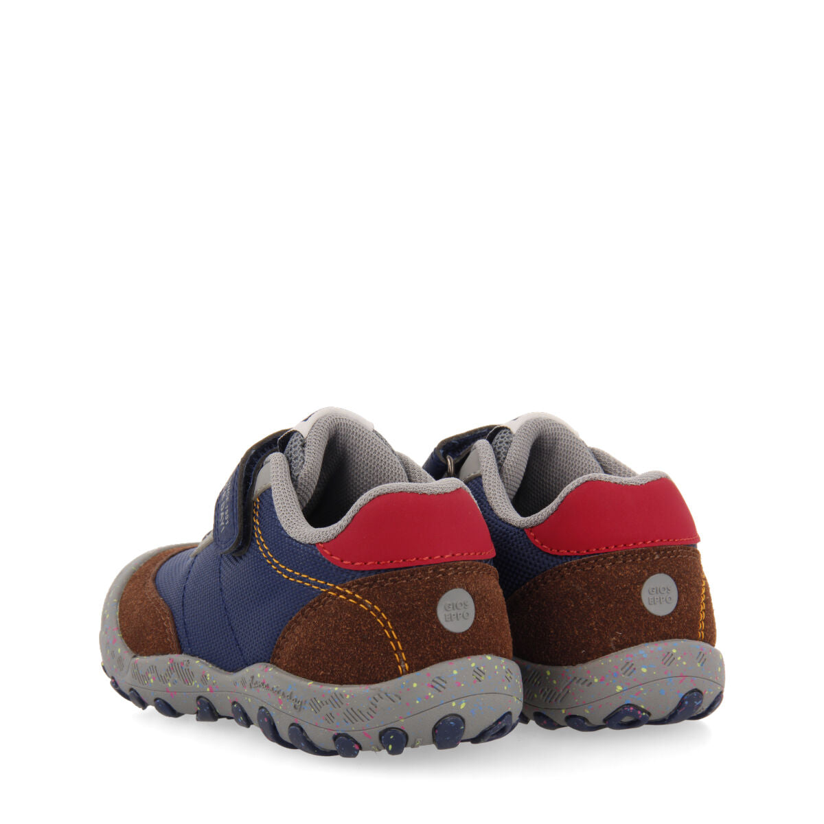 Oslip children's navy blue hiking sneakers