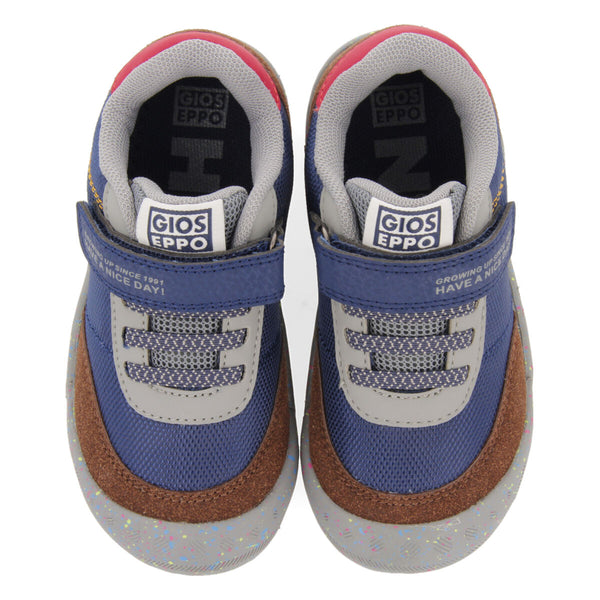 Oslip children's navy blue hiking sneakers