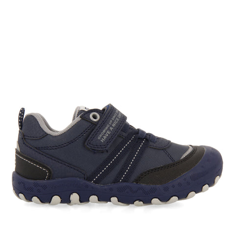 SNEAKERS MARINO TIPO TREKKING PARA NIÑA Y NIÑO KAINDORF