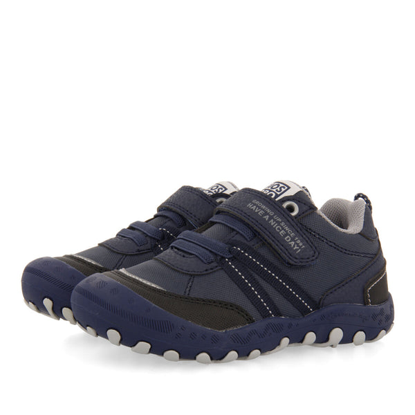 Sneakers marino tipo trekking para niña y niño kaindorf