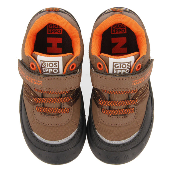 Sneakers marrones tipo trekking para niña y niño kaindorf