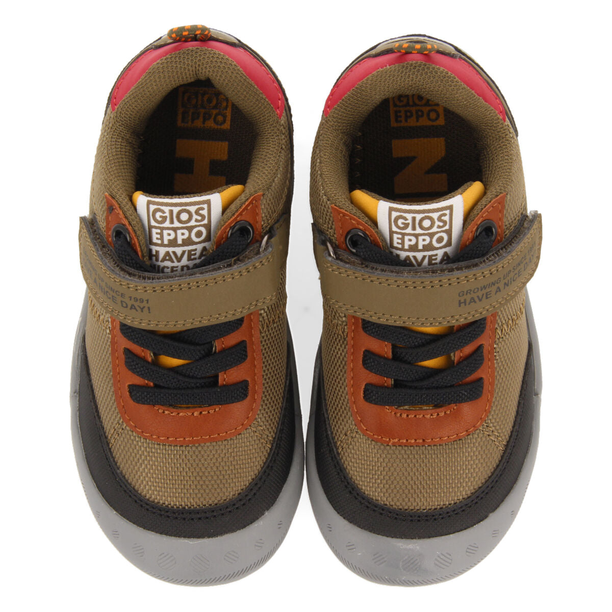 Namlos children's khaki hiking sneakers