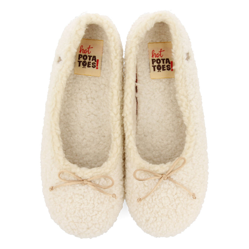 BALLERINES EN PEAU DE MOUTON SOLROD