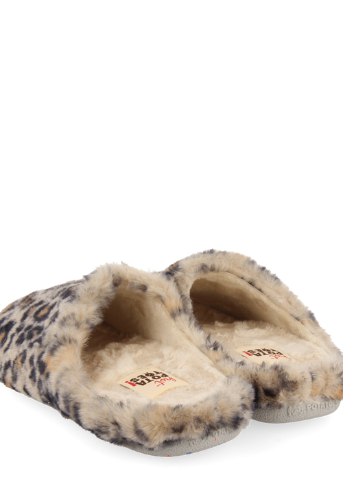 Recycled fleece house slippers "Rosholt"