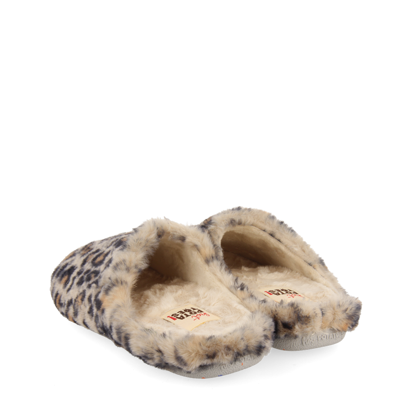 PANTOUFLES EN FOURRURE ROSHOLT
