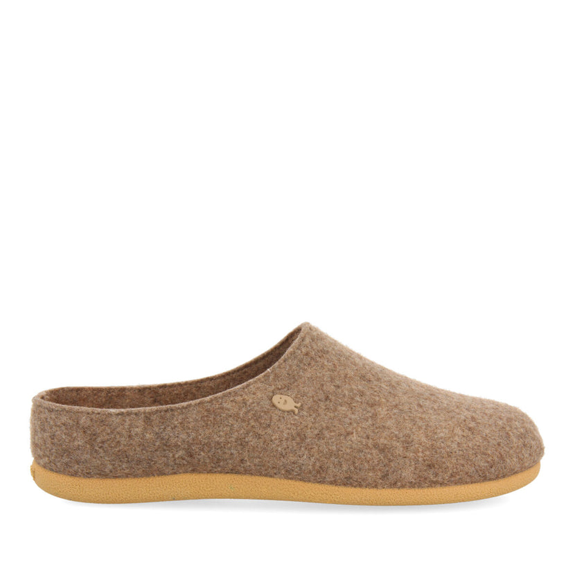 PANTUFAS DE ESTAR EM CASA TIPO SOCA BEGE REINBERG 