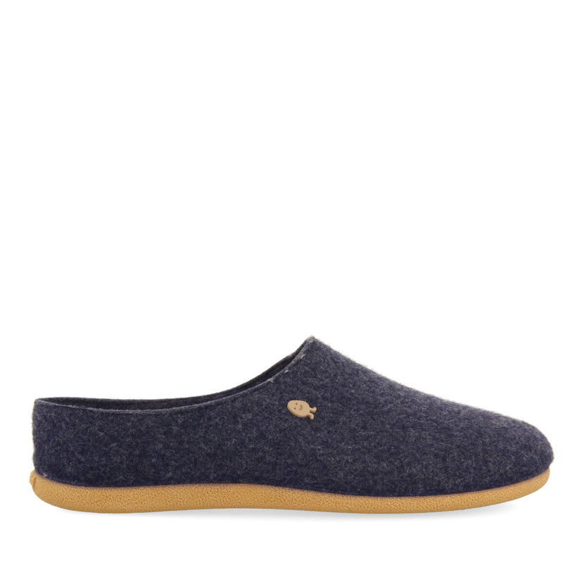 PANTUFAS DE ESTAR EM CASA TIPO SOCA EM AZUL-MARINHO REINBERG 