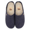 PANTUFAS DE ESTAR EM CASA TIPO SOCA EM AZUL-MARINHO REINBERG 