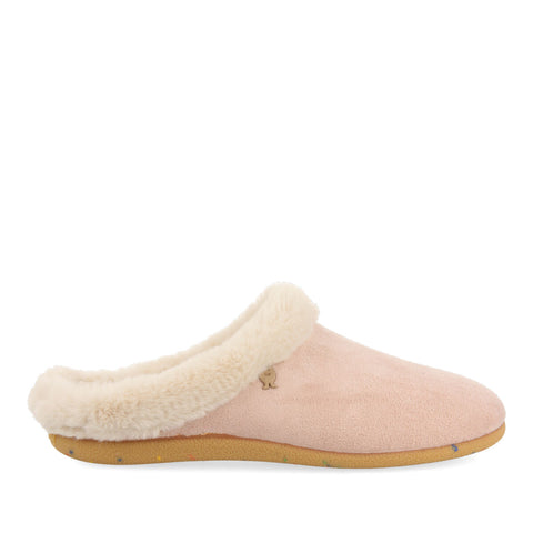 HOUSE SLIPPERS WITH FLEECE DETAIL TRUMAU
