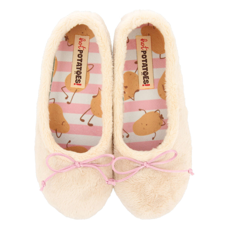 GIRL'S BALLERINA STYLE SLIPPERS BUSHNELL