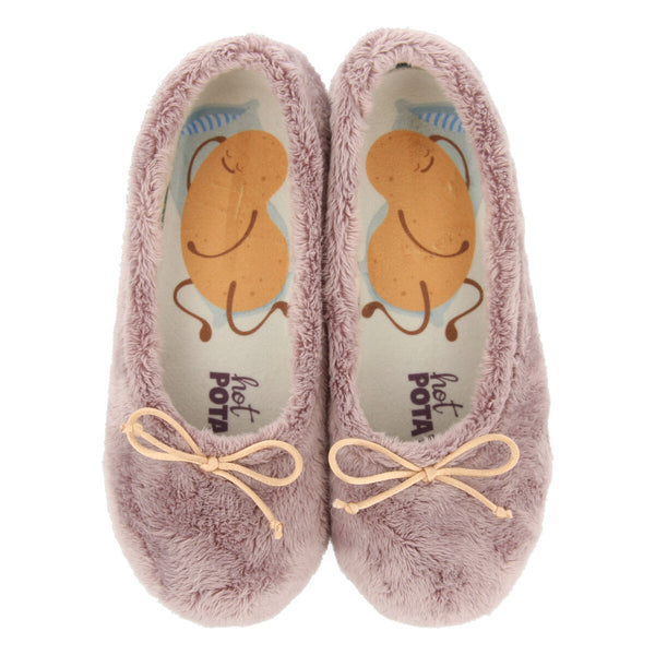 GIRL'S BALLERINA STYLE SLIPPERS BUSHNELL