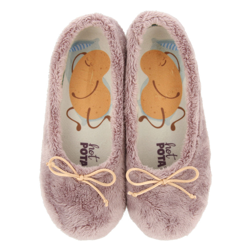 GIRL'S BALLERINA STYLE SLIPPERS BUSHNELL