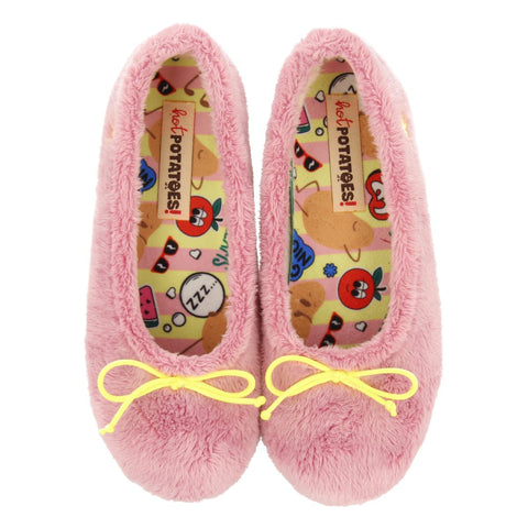 GIRL'S BALLERINA STYLE SLIPPERS BUSHNELL