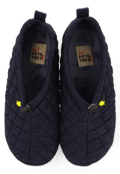 LUNDENES PADDED CLOG-STYLE HOUSE SLIPPERS