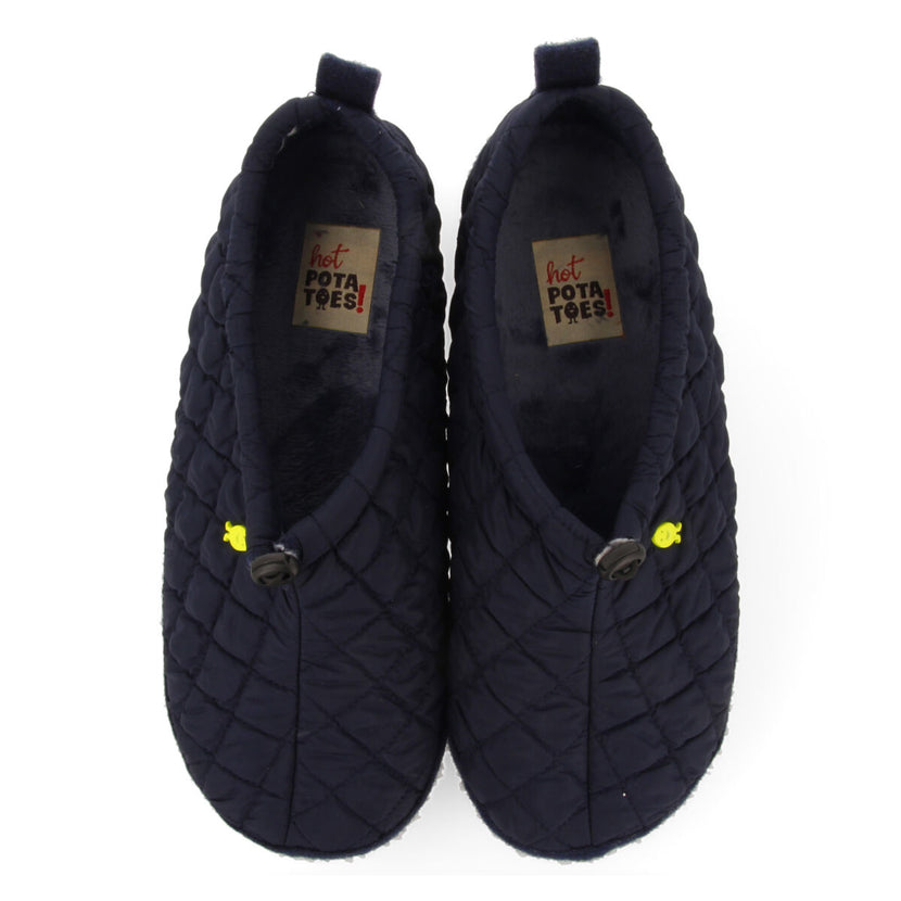 PANTUFAS DE ESTAR EM CASA TIPO SOCA ACOLCHOADAS COR CAQUI LUNDENES 