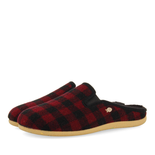 Chaussons à carreaux bourguignons peggau