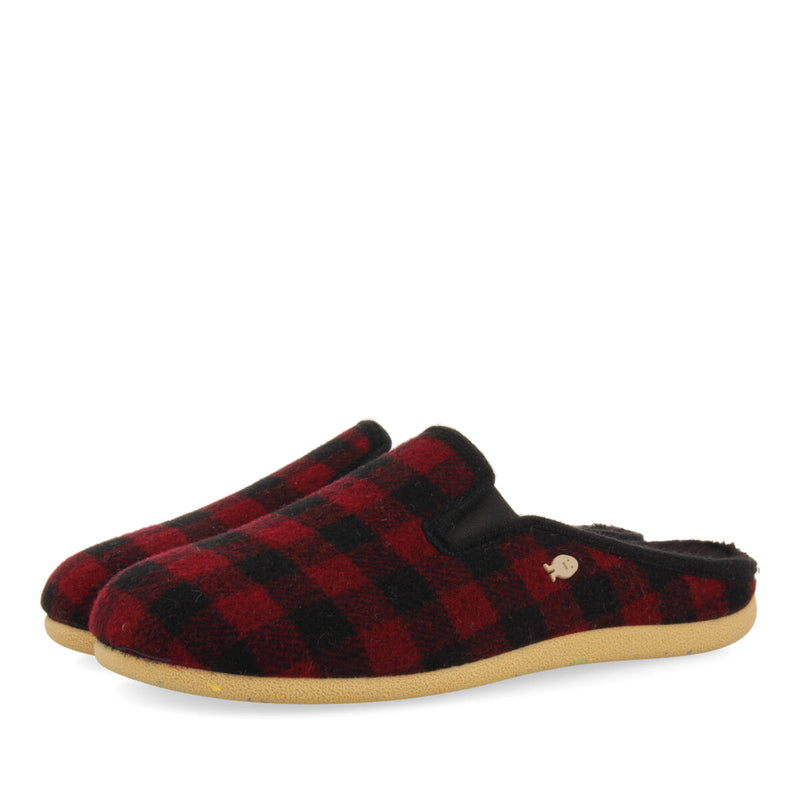 Chaussons à carreaux bourguignons peggau