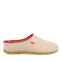 Pantofola da casa tipo zoccolo colore beige Laupstad