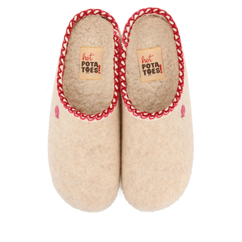 LAUPSTAD CLOG-STYLE HOUSE SLIPPERS