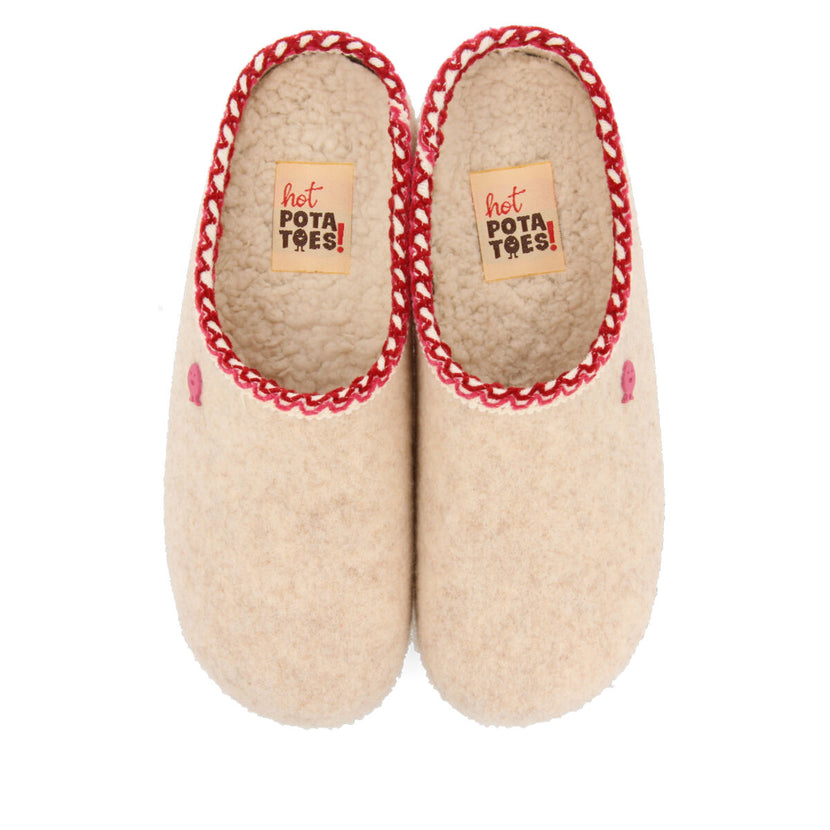 LAUPSTAD CLOG-STYLE HOUSE SLIPPERS