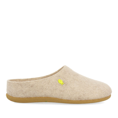 ZAPATILLAS DE ESTAR POR CASA TIPO ZUECO COLOR BEIGE PORTSOY