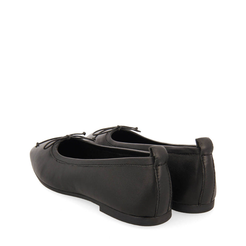 Ballerine nere in pelle da donna pierbach 