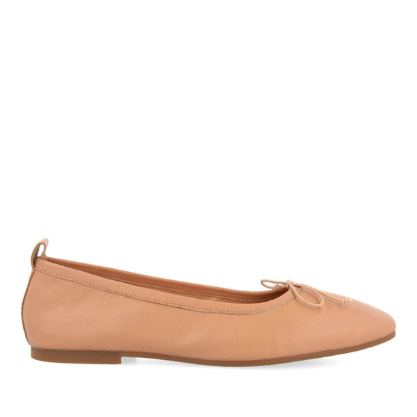 Ballerine nude in pelle da donna pierbach 