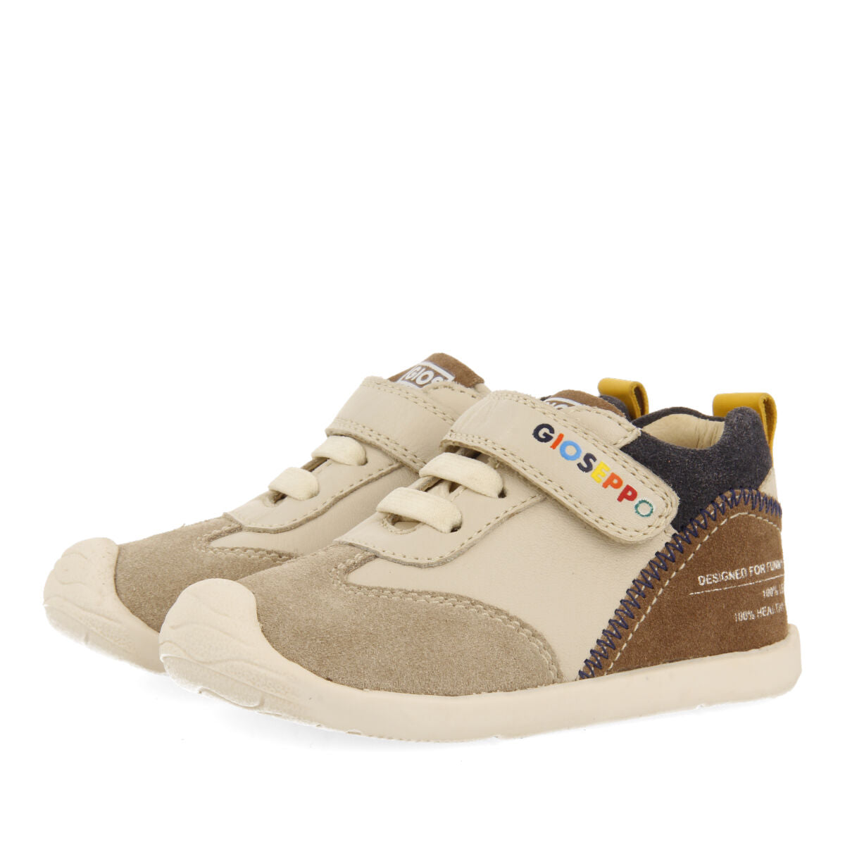 Stave my first gioseppo babies' multicoloured leather ankle boots