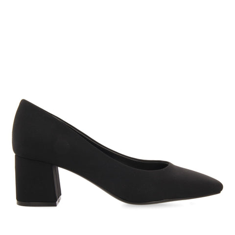 ZAPATOS DE SALÓN NEGROS CON PUNTERA CUADRADA PARA MUJER FLACHAU 