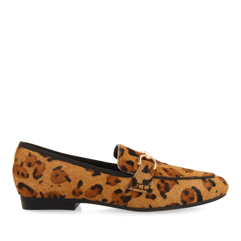 Mocasines con print de leopardo para mujer dupree