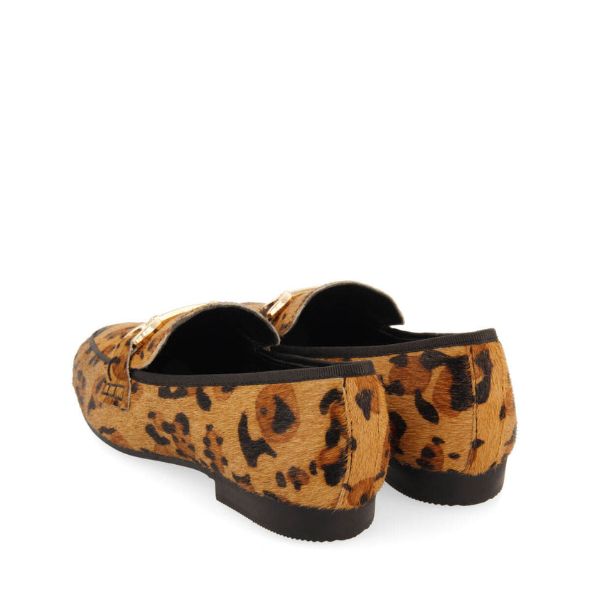 Mocasines con print de leopardo para mujer dupree