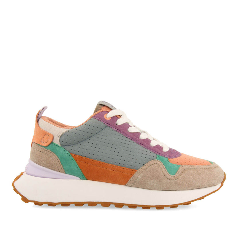 Sneakers rétro multicolores pour femme telfes 
