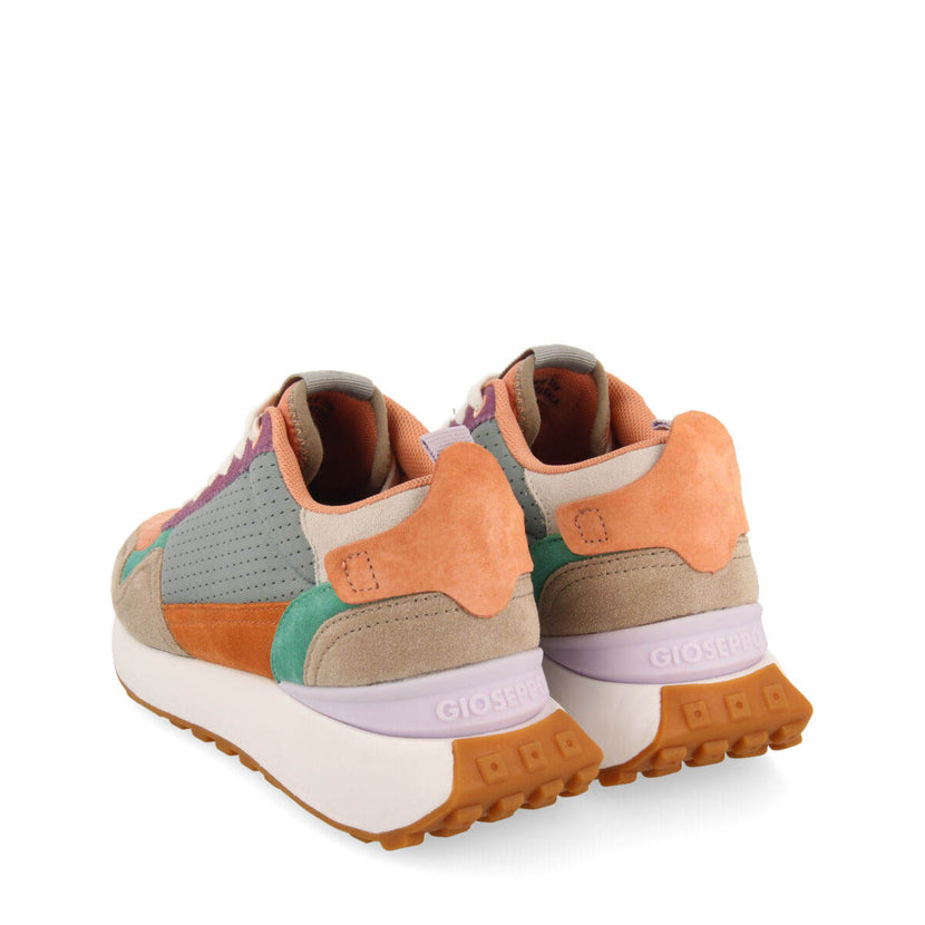 Sneakers rétro multicolores pour femme telfes 