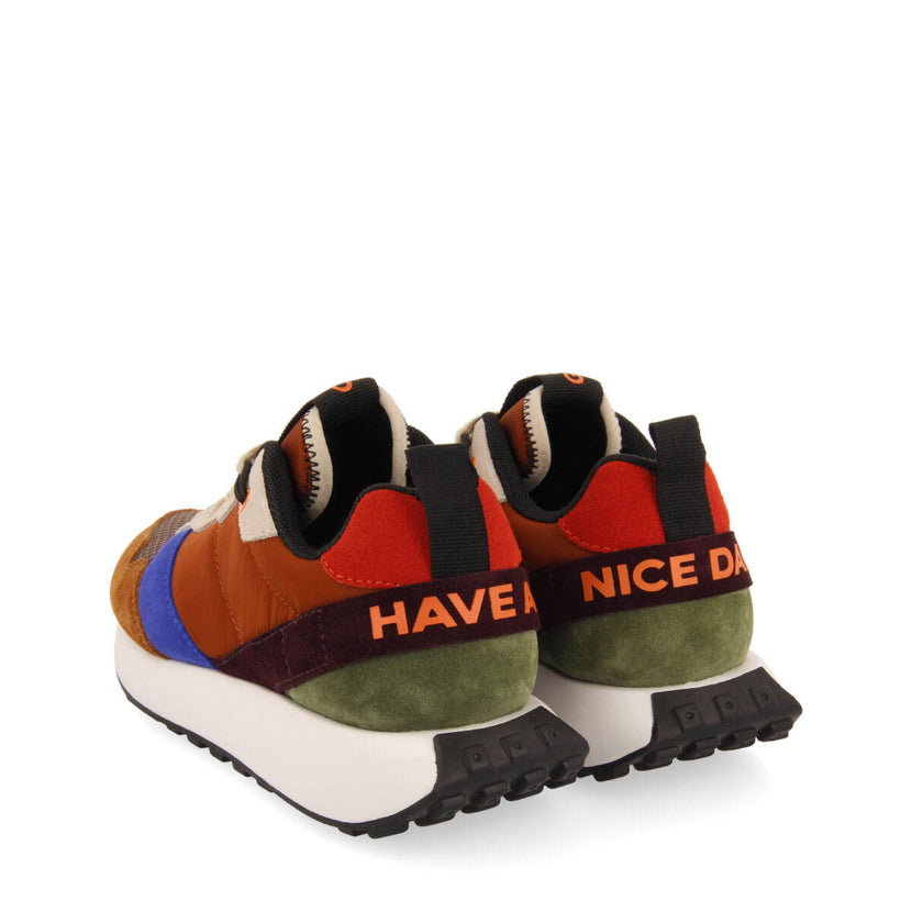 Sneakers retro multicolor para mujer custer 