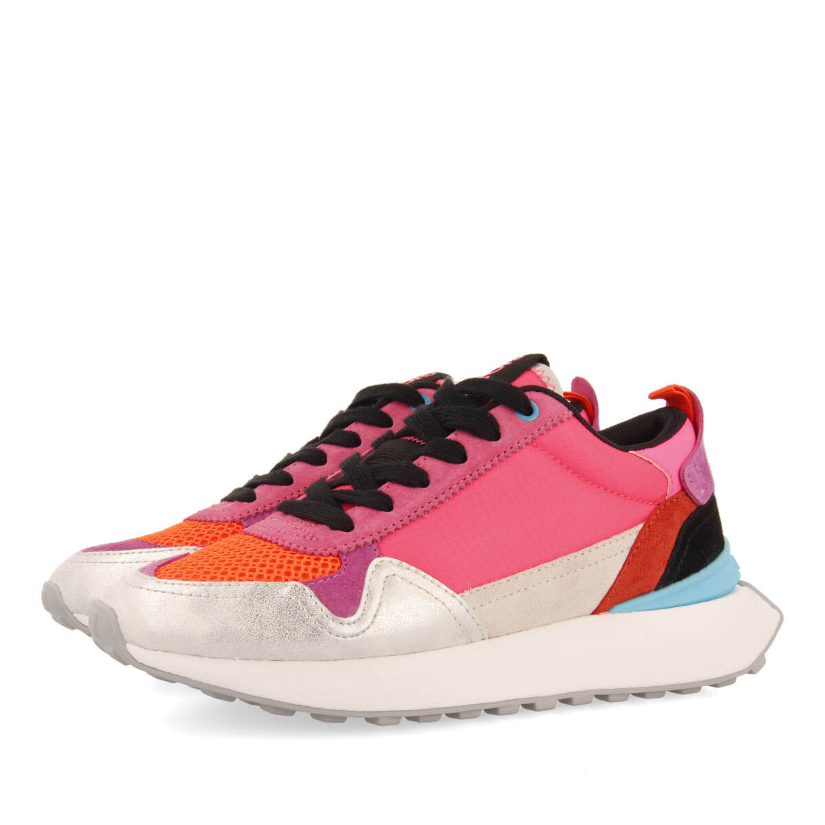 Dunkeld women's multicoloured retro sneakers