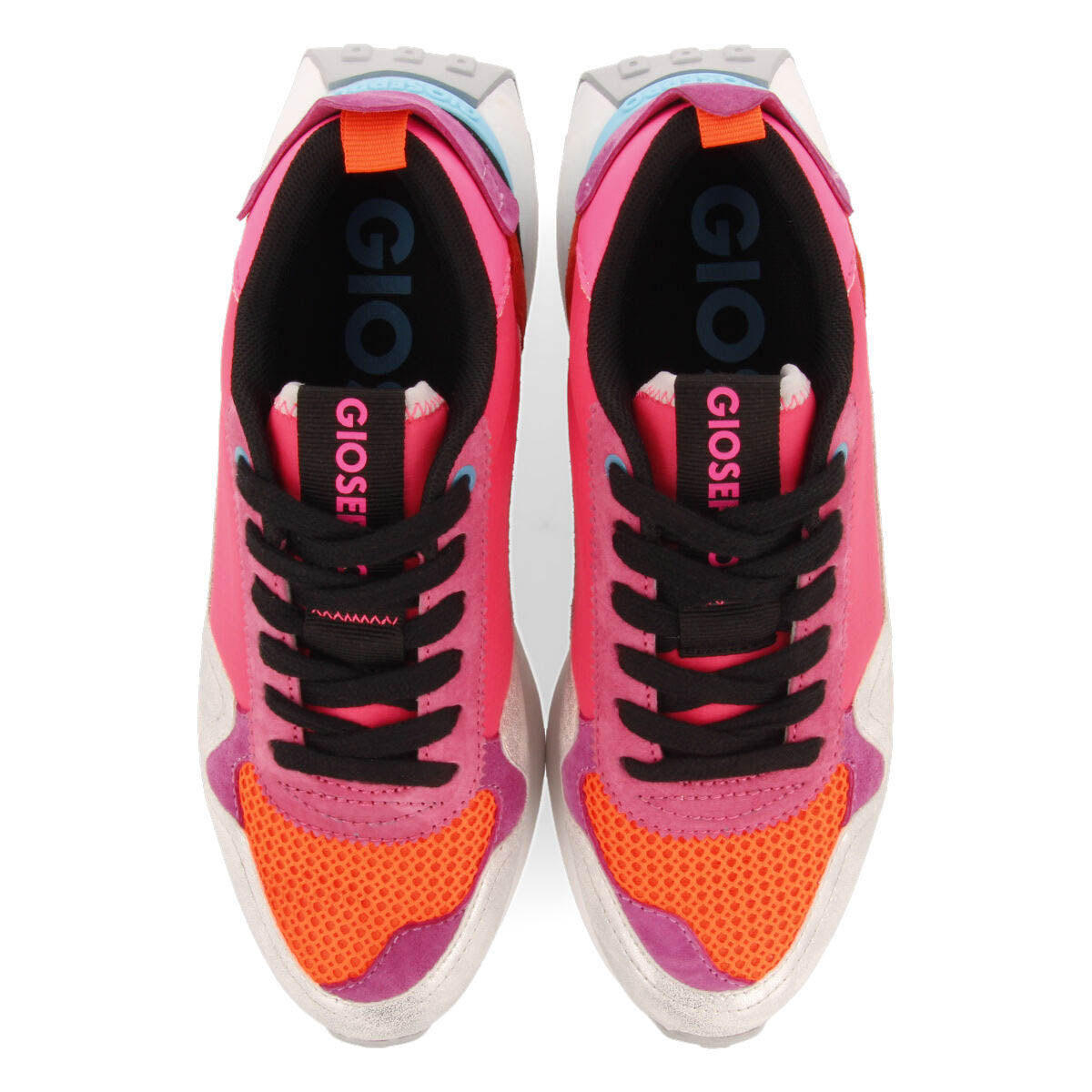 Dunkeld women's multicoloured retro sneakers