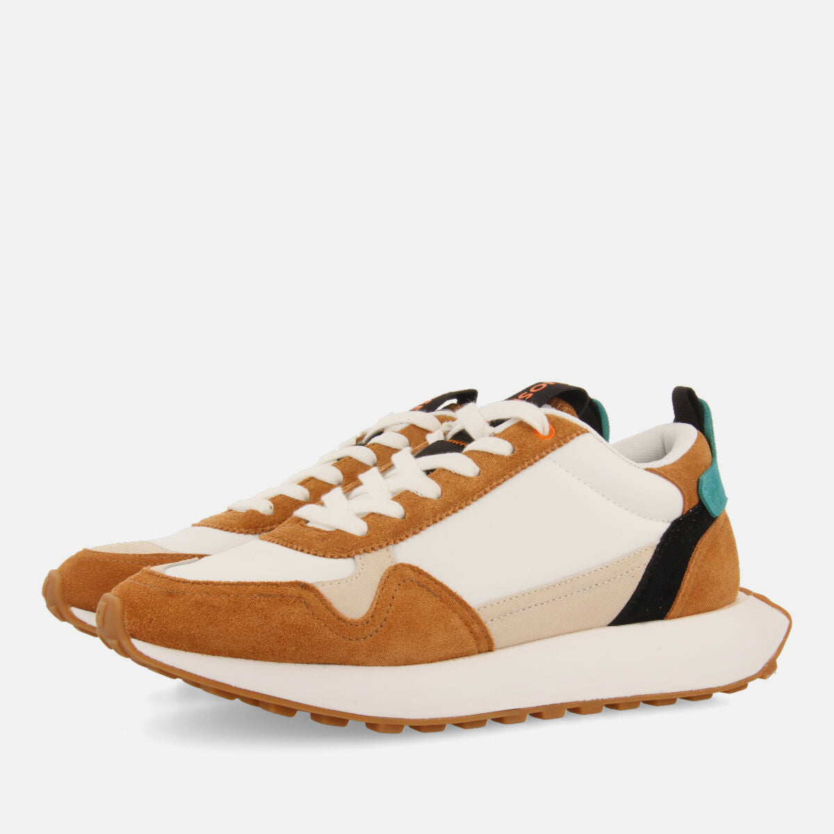 Sneakers retro multicolore da uomo carluke