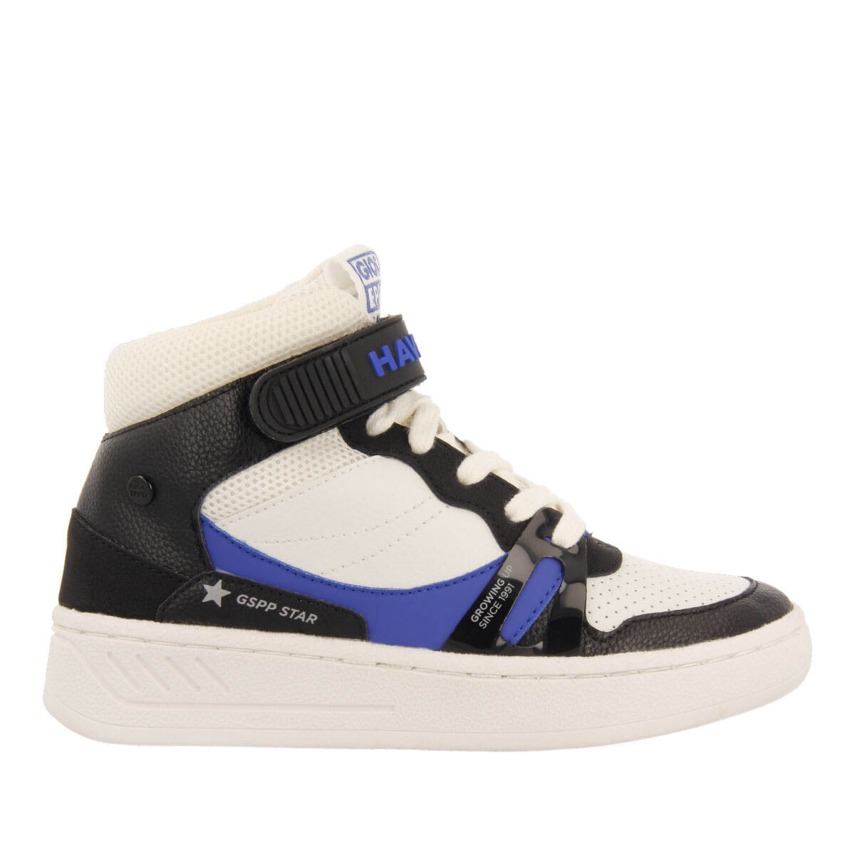 Sneakers montantes multicolores à lanière réglable pour fille et garçon leuchars 
