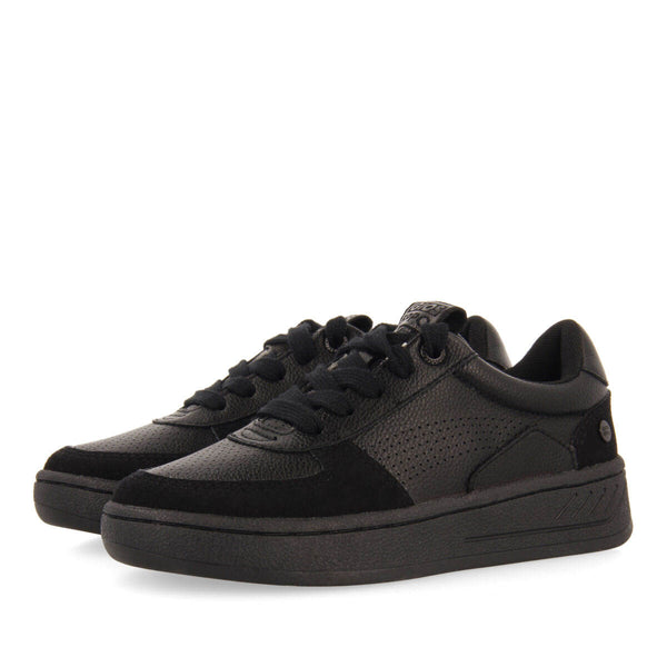 Alteidet children's black monochrome sneakers