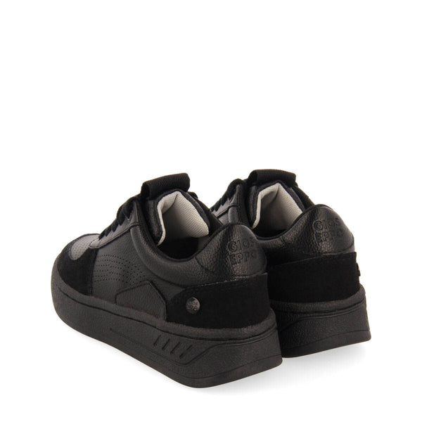 Alteidet children's black monochrome sneakers