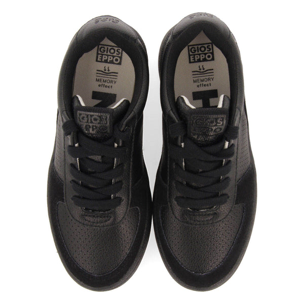 Alteidet children's black monochrome sneakers