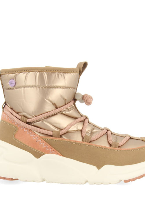Lekang children's gold winter boot-style sneakers